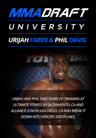 MMA Draft University - Urijah Faber, Phil Davis - Team Alpha Male screenshot 2