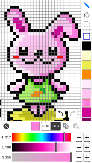 【免費娛樂App】EDGE touch (pixel art tool)-APP點子