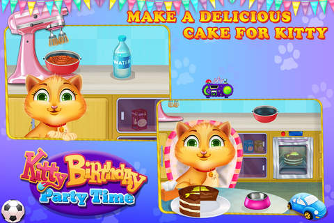 Kitty Birthday Party Time screenshot 2