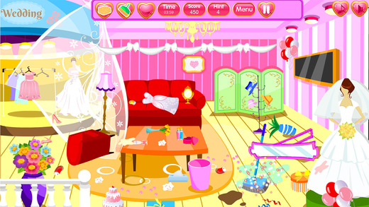 【免費遊戲App】Clean Up Wedding Salon Game, Clean the mess before the first customer arrive-APP點子