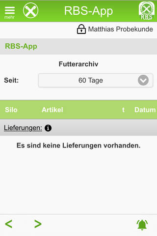 RBS-App screenshot 2