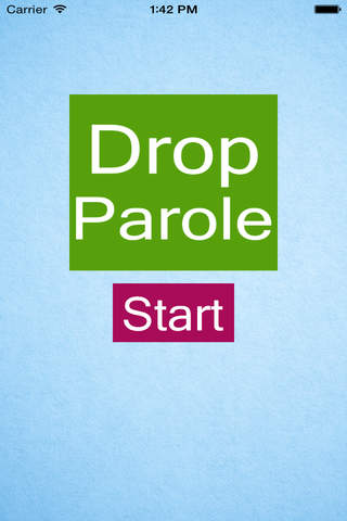 Drop Parole screenshot 2