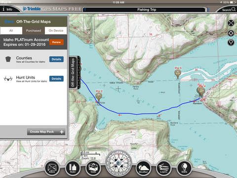 Trimble GPS Maps Free (formerly Cabela's Recon Maps) screenshot 3
