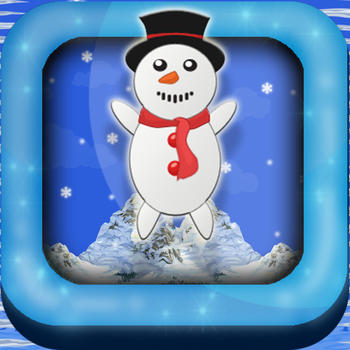 Snow-Man Christmas Holiday North Pole Frosty Town Jump 遊戲 App LOGO-APP開箱王