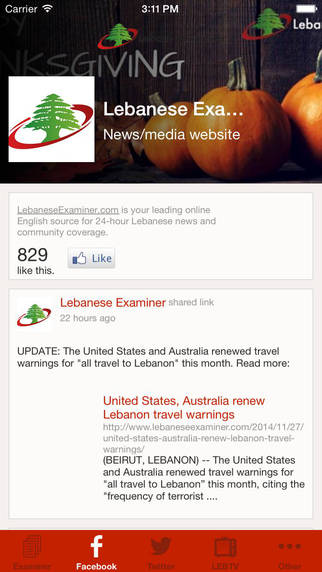 免費下載新聞APP|Lebanese Examiner app開箱文|APP開箱王