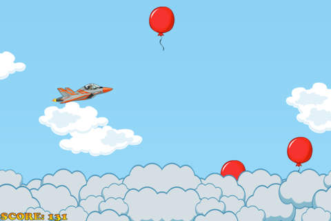 Fighter Plane Pilot Mission - An Air Balloon War Bombs Defense screenshot 2