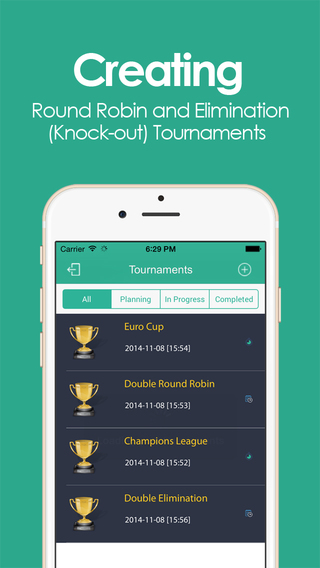 【免費運動App】Bolla - Tournament Bracket Maker, Round Robin, Elimination Tournament Generator-APP點子