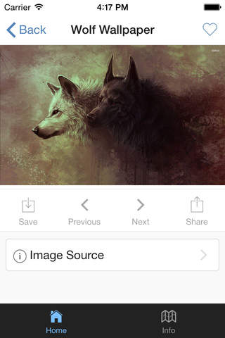 Wolf Wallpaper HD screenshot 2