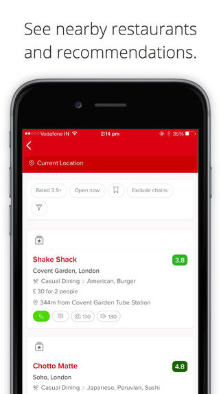 【免費生活App】Zomato - Food & Restaurant Finder-APP點子