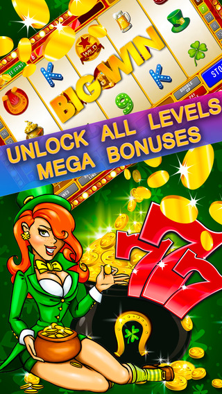 Mega Irish Scratch Tickets - Lucky gold coins and jackpot prizes