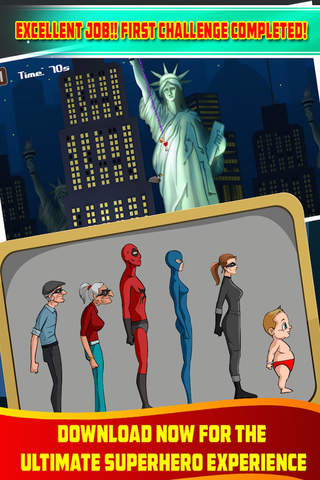 Superhero Family - Fly 'n' Swing Grand City Escape screenshot 4