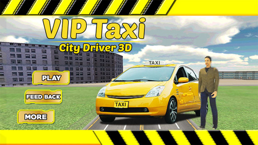 VIP Taxi City Driver 3D Simulator - Parking and Passenger Pick Drop