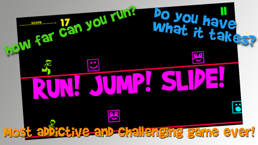 Stickman Run Jump and Slide Endless Running Game