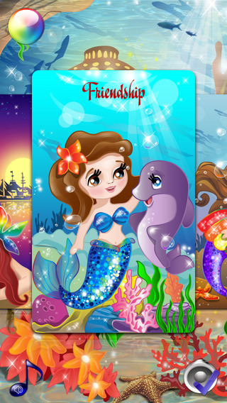 【免費遊戲App】Mermaid Princess Coloring Pages for Girls and Games for Ltttle Kids-APP點子