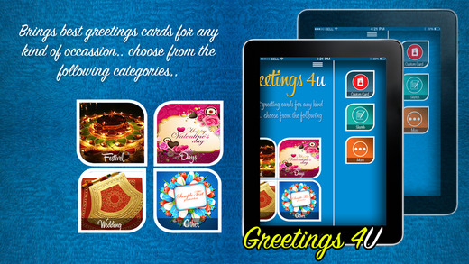 【免費工具App】Greetings4U - Beautiful Cards-APP點子