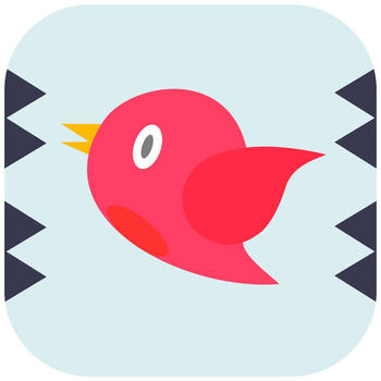 Fun Love Bird Avoid the Spikes - Don't Touch the Light Grey Wall LOGO-APP點子