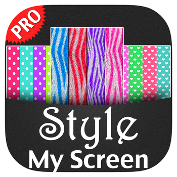 Style My Screen ™ Pro - Personalize your screen with cool patterns, textures, icons, frames, shelves, skins & backgrounds LOGO-APP點子