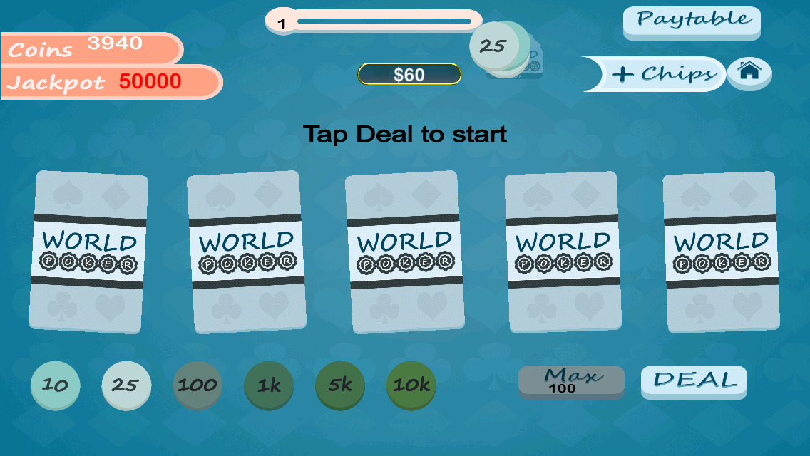 Iphone virtual poker chips