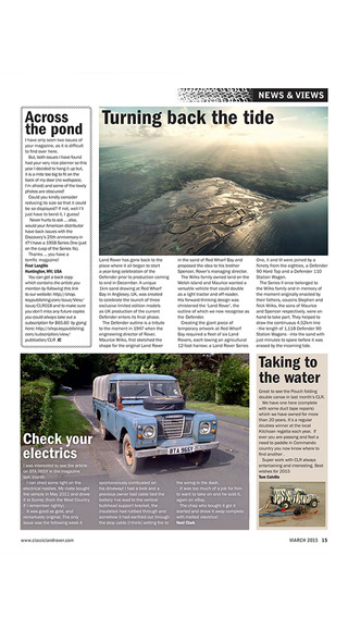 【免費旅遊App】Classic Land Rover Magazine - The fastest growing international monthly for Land Rover enthusiasts and owners around the world-APP點子