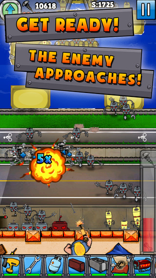 【免費遊戲App】Crushin' Robots NYC - Crush the Robot Rush-APP點子