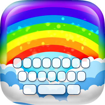 KeyCCM –  Rainbow : Custom Cute Colour & Wallpaper Keyboard Designs Themes Style Photo Skins LOGO-APP點子