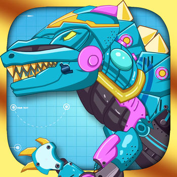 Steel Dino Toy: Mechanic Tyrannosaurus LOGO-APP點子