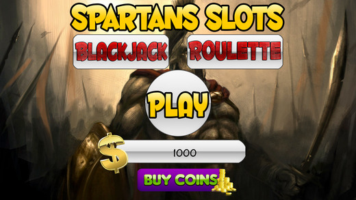 A Aace Spartans Slots and Roulette Blackjack