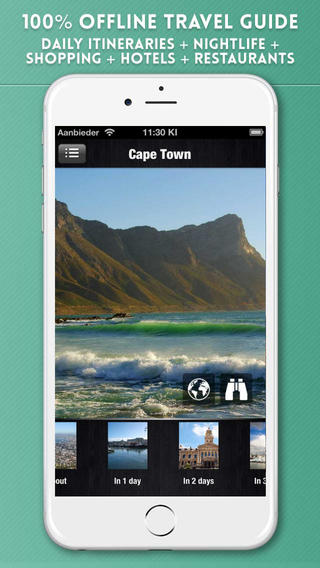 【免費旅遊App】Cape Town Travel Guide with Offline City Street Maps-APP點子