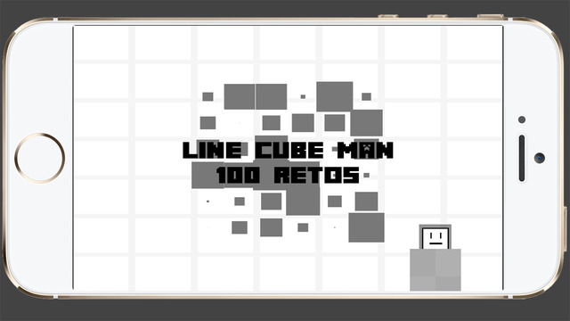 Line Cube Man - 100 Retos