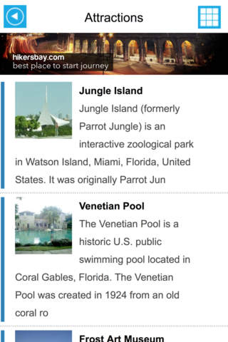 Miami (USA United States) Offline GPS Map & Travel Guide Free screenshot 3