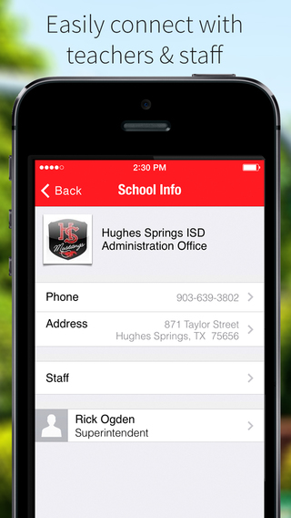 【免費教育App】Hughes Springs ISD-APP點子