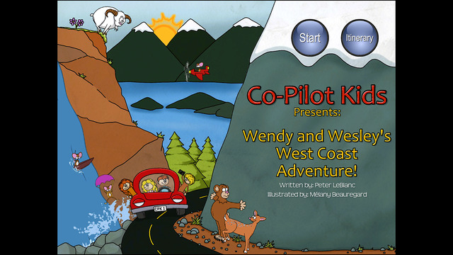 Co-Pilot Kids: Wendy and Wesley's Westcoast Adventure