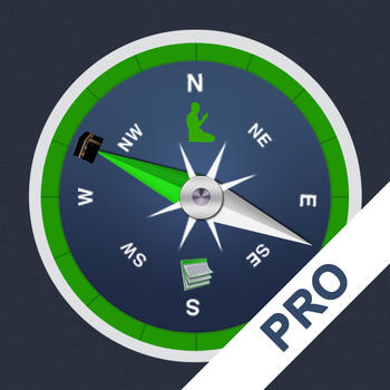 Qibla Compass & Prayer Times PRO - (Salat Times, Islamic Compass - Ramadan 2015) LOGO-APP點子