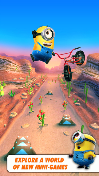 【免費遊戲App】Despicable Me: Minion Rush-APP點子