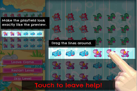 Baby Dinos Daycare - FREE - Slide Rows And Match Baby Dinos Super Puzzle Game screenshot 4