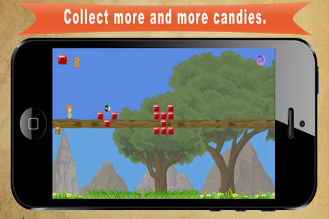 Candy hunt : Superb Candi Run Game  – Runaround plenty of jelly bean screenshot 2