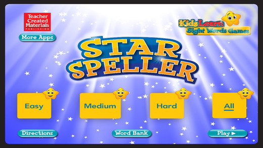 Star Speller: Kids Learn Sight Words Games (English)