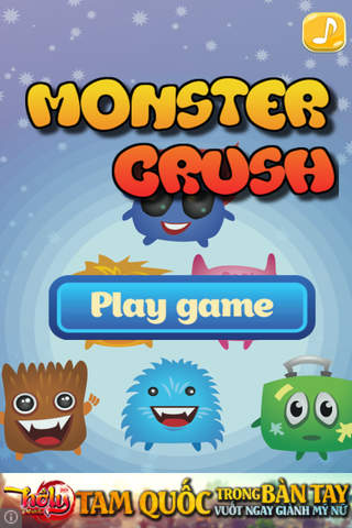 Monster Crush Saga screenshot 2