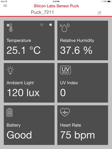 【免費工具App】Silicon Labs Sensor Puck-APP點子