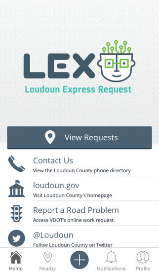 【免費生產應用App】LEx - Loudoun Express Request-APP點子