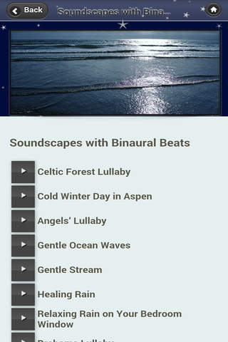 Deep Sleep - Rain, Lullabies and Ocean Soundscapes w/ Binaural Beats screenshot 2