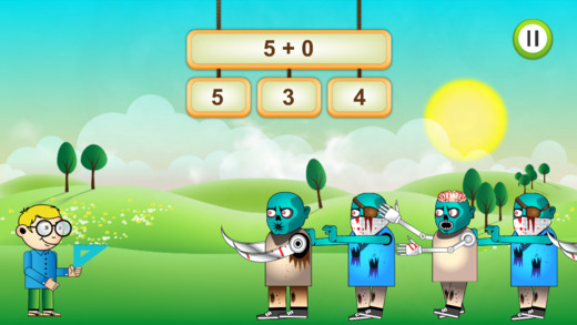 Math vs Undead School Edition: Basic Math Operations Games for Kids