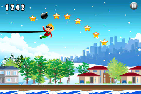 Bouncy Super Boy Jump - The New Anti Grabbity Adventure PRO screenshot 3
