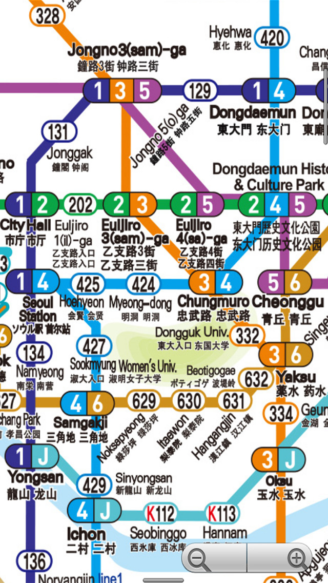 想前往韩国 首尔( seoul )自助旅行的游客,能对首尔的交通方式(地铁图片
