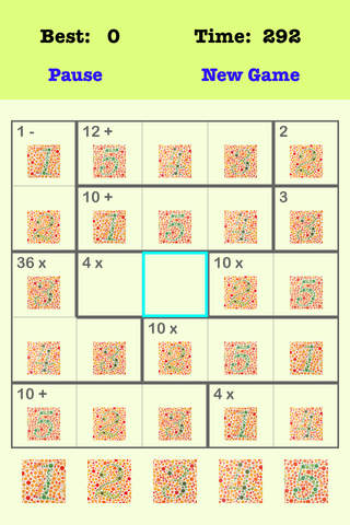 Are You Clever? Color Blind 5X5 Puzzle screenshot 2