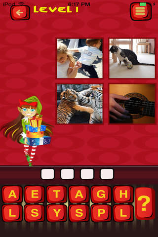 What's the Pic? Christmas Edition - Super Fun Super Addictive Word Puzzle Game screenshot 2