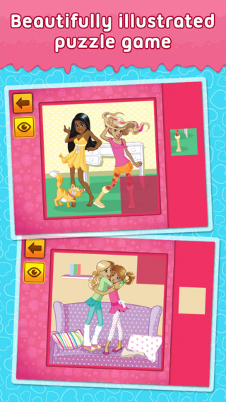 My Best Friends - puzzle game for little girls and preschool kids - Free