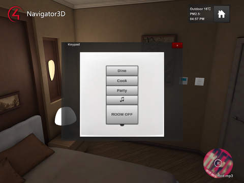 Navigator3D for Control4 DemoKit