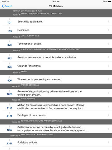 【免費書籍App】NY Civil Practice Law and Rules (NY Law/Code/Statutes)-APP點子