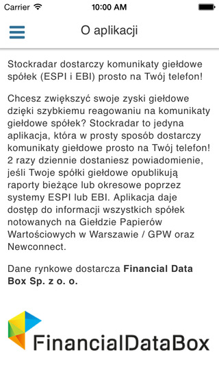 StockRadar GPW
